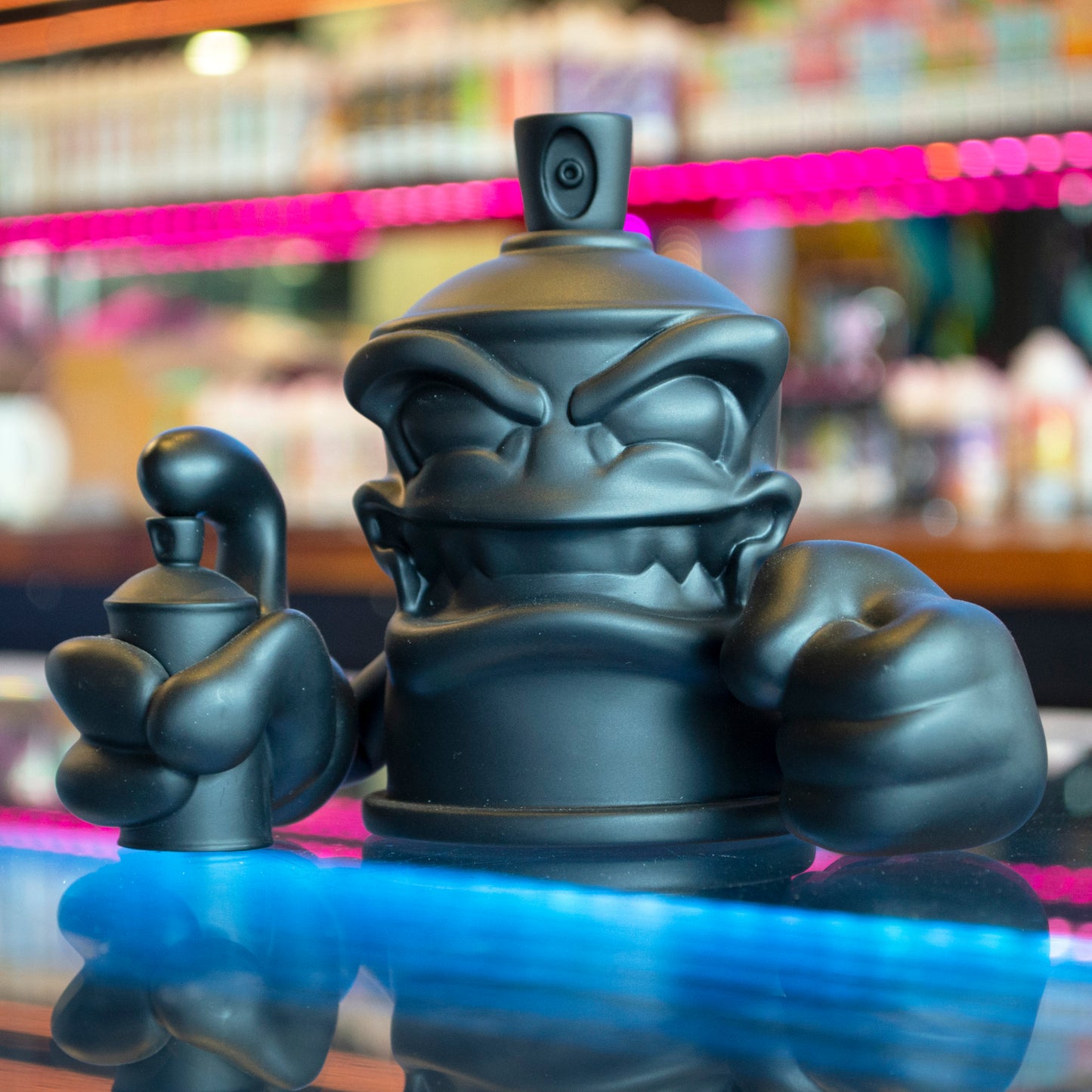 "KRUSH THE KAN" 5" D.I.Y BLACK VINYL FIGURE