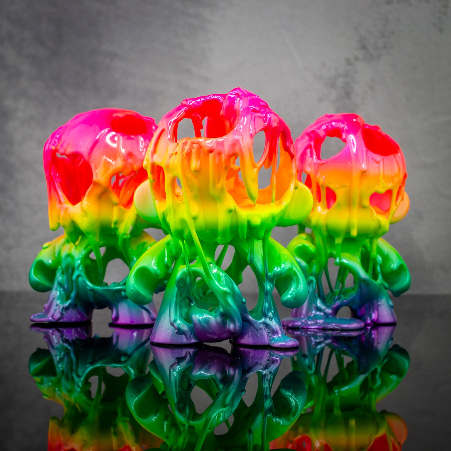"LIQUID RAINBOWS" 4" BURNER MUNNYS