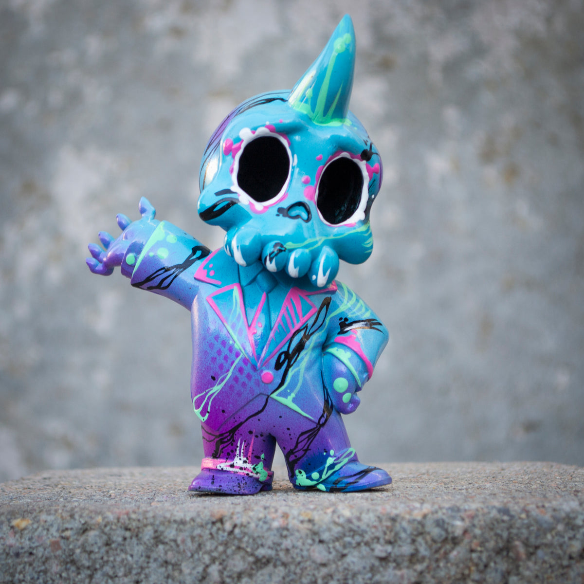 "BOBBY SKULLS" 4" KUSTOMS