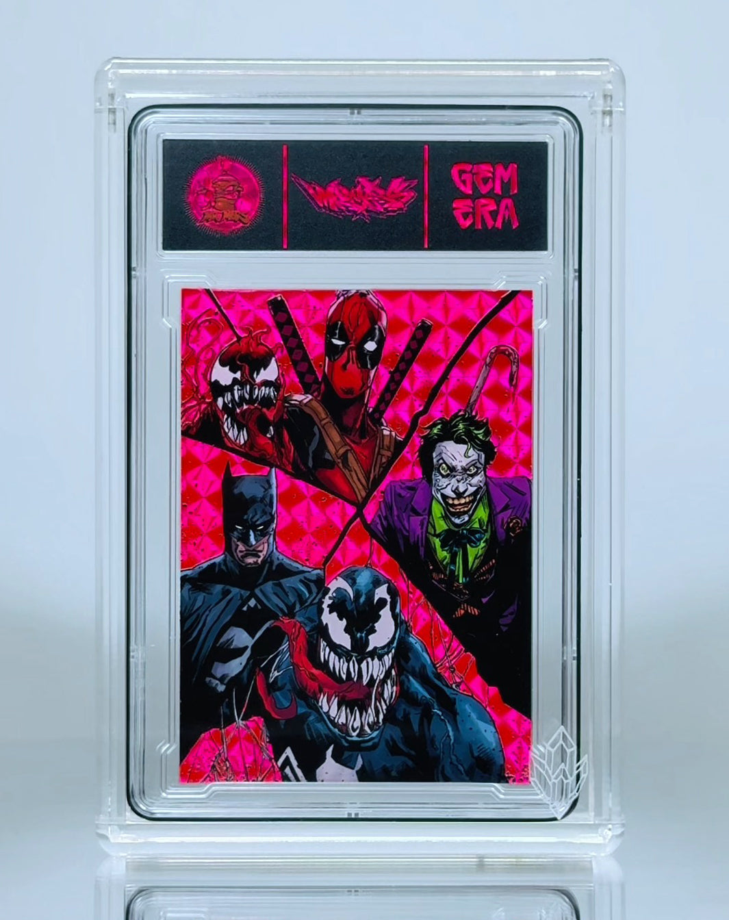 "FRACTURED CARNAGE” - 9" MEGA BOMBER COLLAB W/GEM ERA COLLECTIBLE CARD