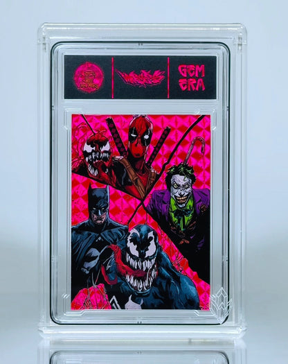 "FRACTURED CARNAGE” - 9" MEGA BOMBER COLLAB W/GEM ERA COLLECTIBLE CARD