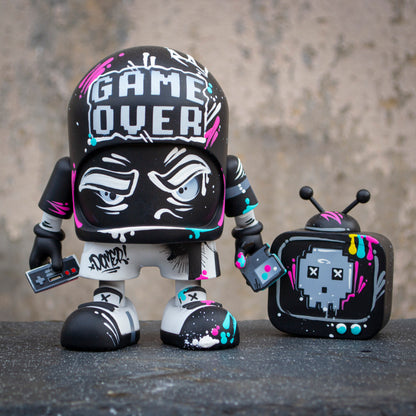 "GAME OVER DOMER" CUSTOM DESIGNER TOY