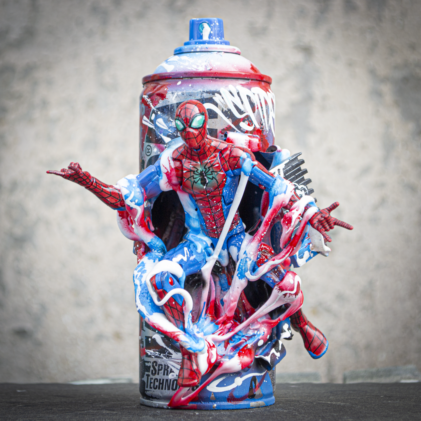 "SPRAY SPIDEY” 7" BOMBER