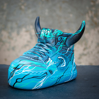 "BLACKOUT BULL-AIRS" 4" CUSTOM DESIGNER TOY