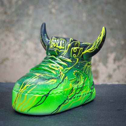 "BLACKOUT BULL-AIRS" 4" CUSTOM DESIGNER TOY