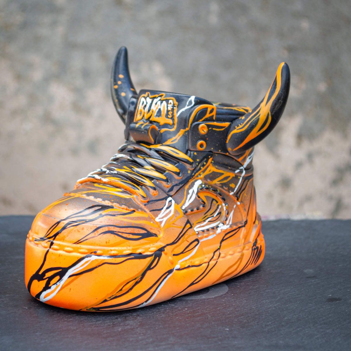 "BLACKOUT BULL-AIRS" 4" CUSTOM DESIGNER TOY