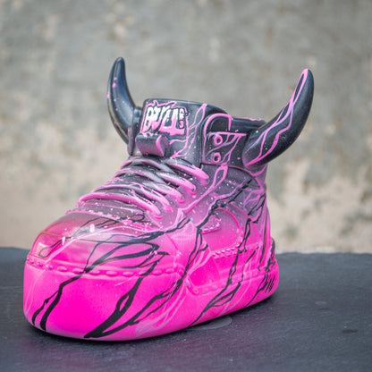 "BLACKOUT BULL-AIRS" 4" CUSTOM DESIGNER TOY
