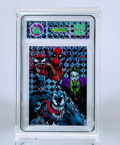 "FRACTURED VENOM” - 9" MEGA BOMBER COLLAB W/GEM ERA COLLECTIBLE CARD