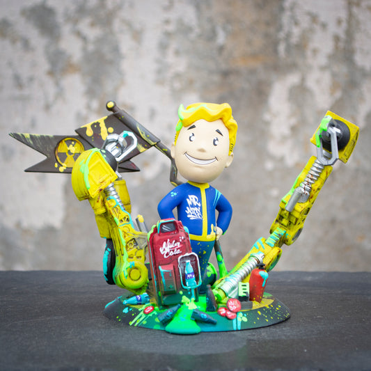 "FALLOUT BOY" 10" CUSTOM DESIGNER TOY