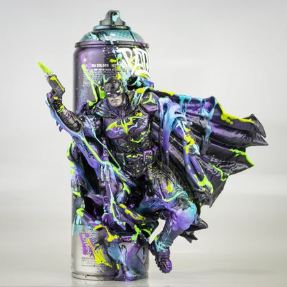 "FRACTURED BATMAN” - 9" MEGA BOMBER COLLAB W/GEM ERA COLLECTIBLE CARD