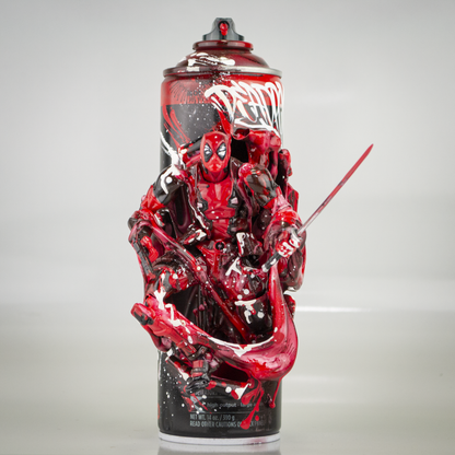 "FRACTURED DEADPOOL” - 9" MEGA BOMBER COLLAB W/GEM ERA COLLECTIBLE CARD
