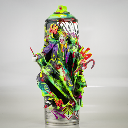 "FRACTURED JOKER” - 9" MEGA BOMBER COLLAB W/GEM ERA COLLECTIBLE CARD