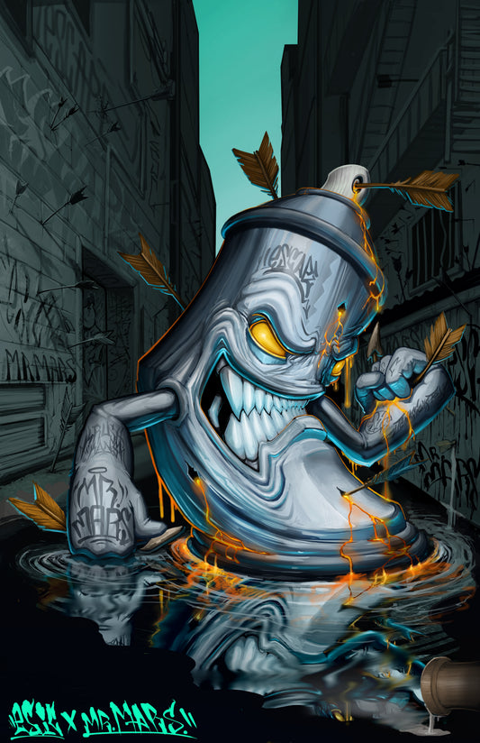 "STREET KING" PRINT