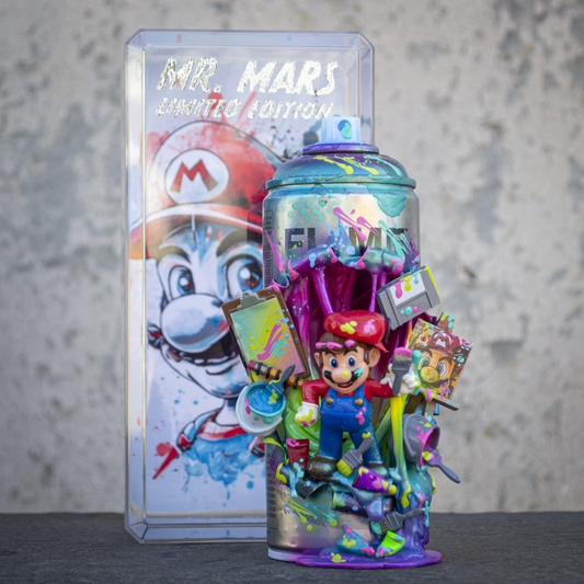 "PAINTED PASSION” 7" BOMBER