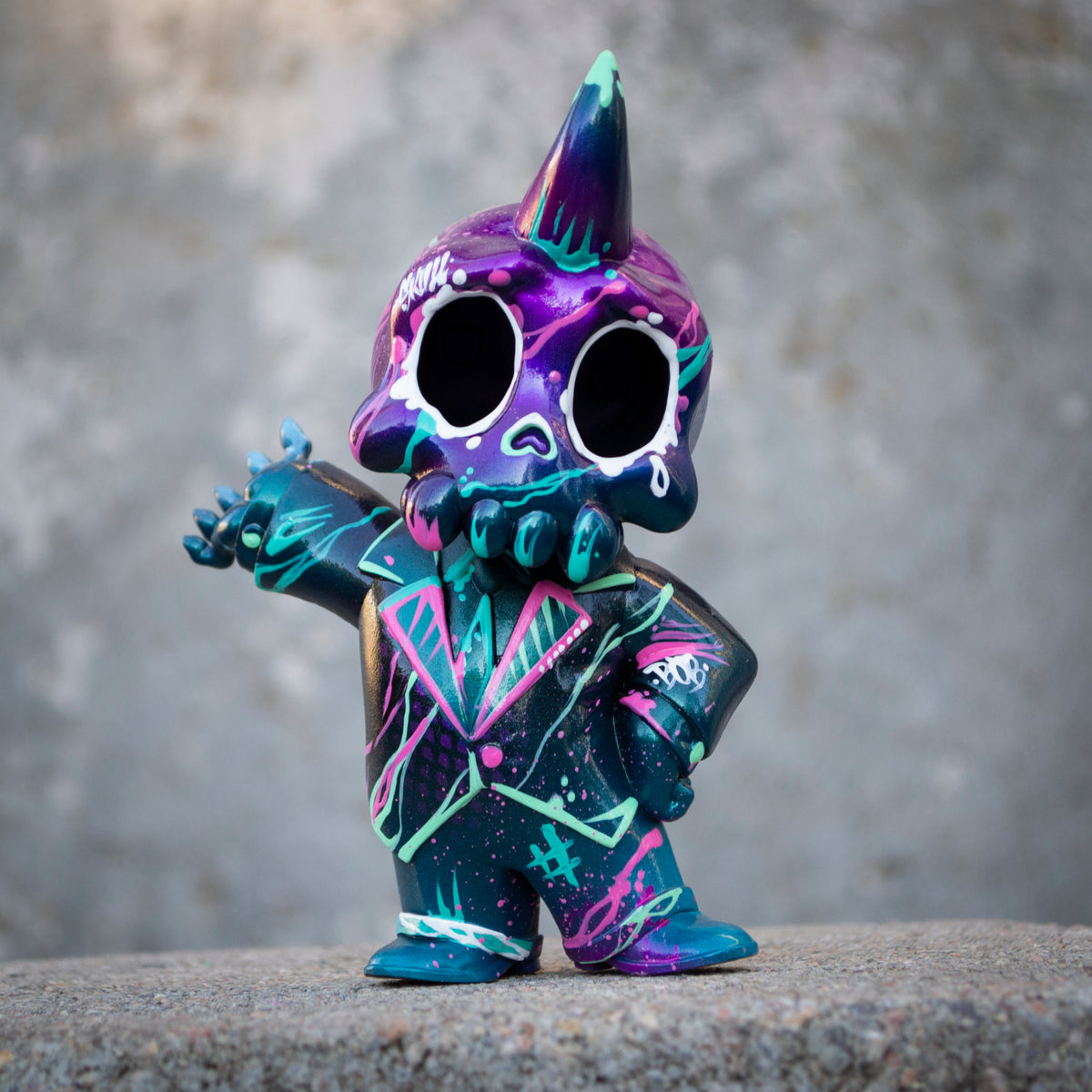 "BOBBY SKULLS" 4" KUSTOMS