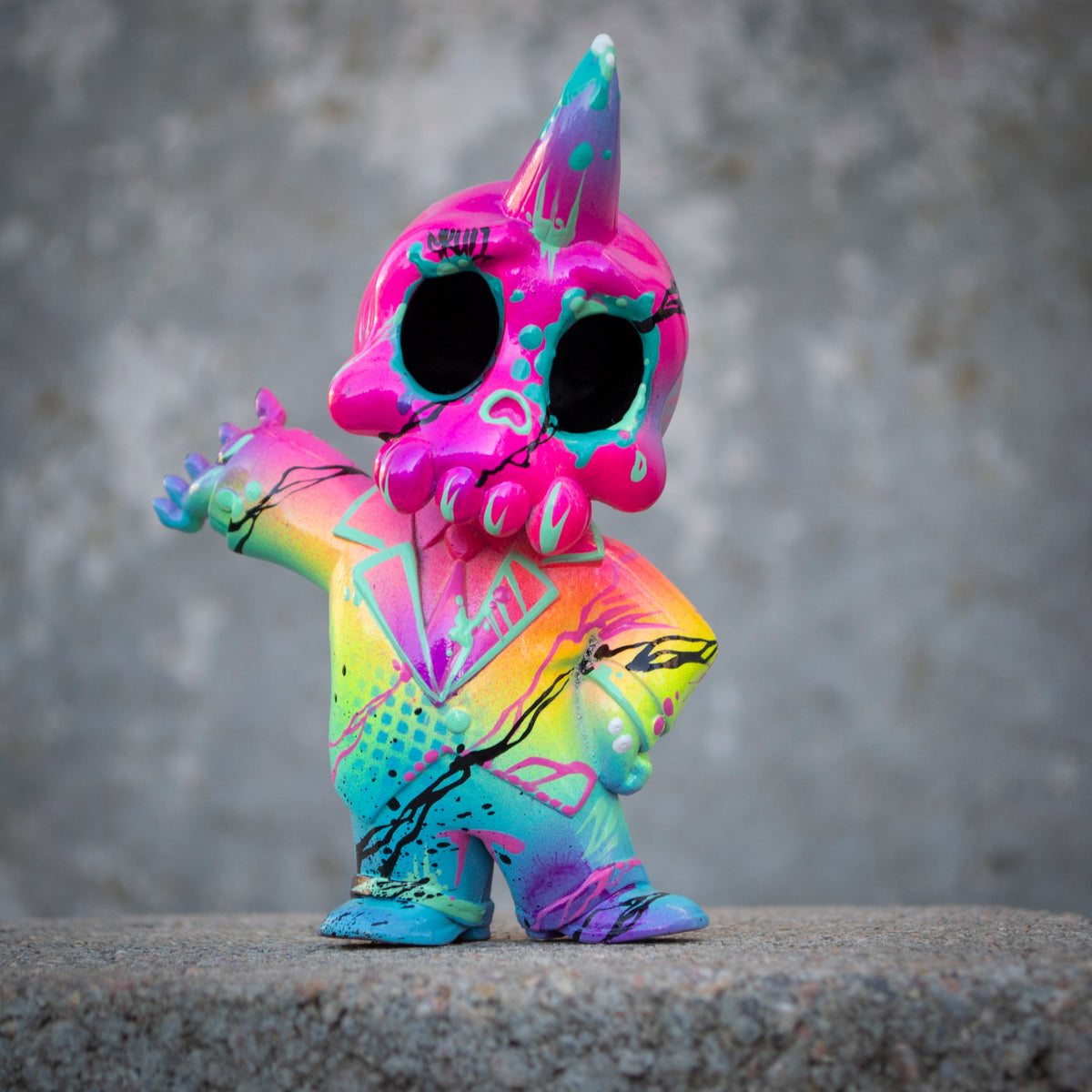 "BOBBY SKULLS" 4" KUSTOMS